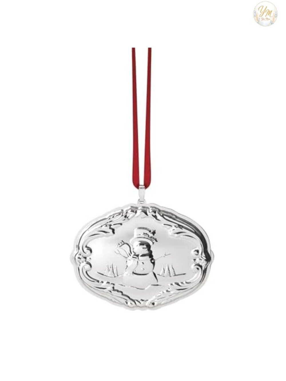 Sterling Silver Christmas Ornament 22nd Edition Songs of Christmas Holiday Decor